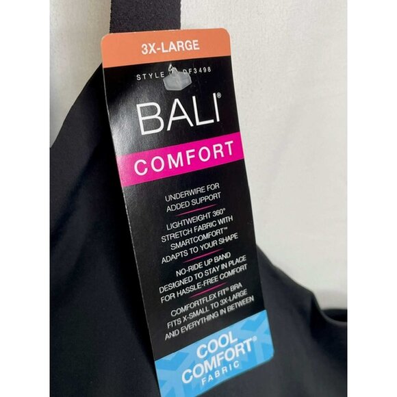 Bali Comfort Revolution Easylite Underwire Bra 3XL - Picture 5 of 9